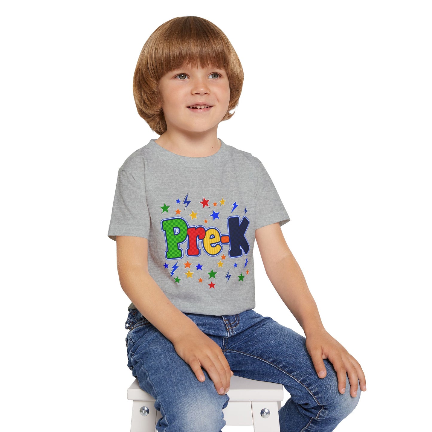 Pre-K Toddler T-Shirt – Colorful Back-to-School Graphic Tee