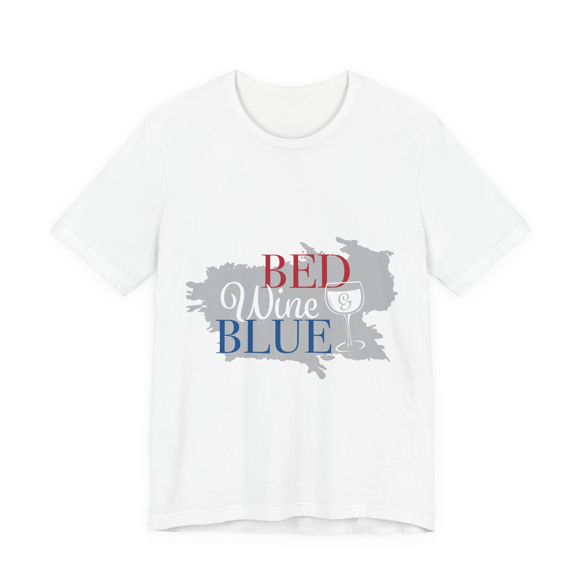 Patriotic Fourth of July Wine Lover T-Shirt