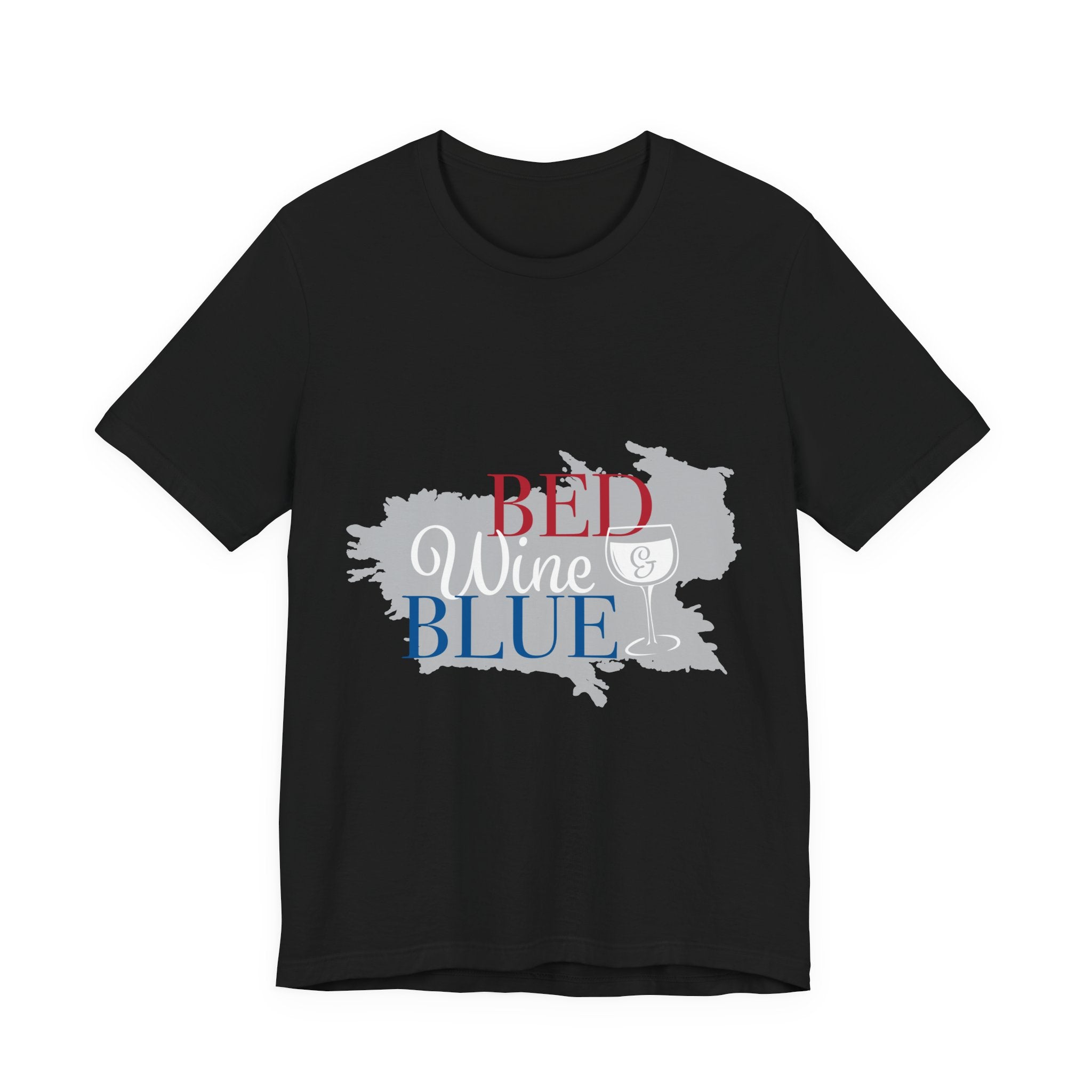 Patriotic Fourth of July Wine Lover T-Shirt