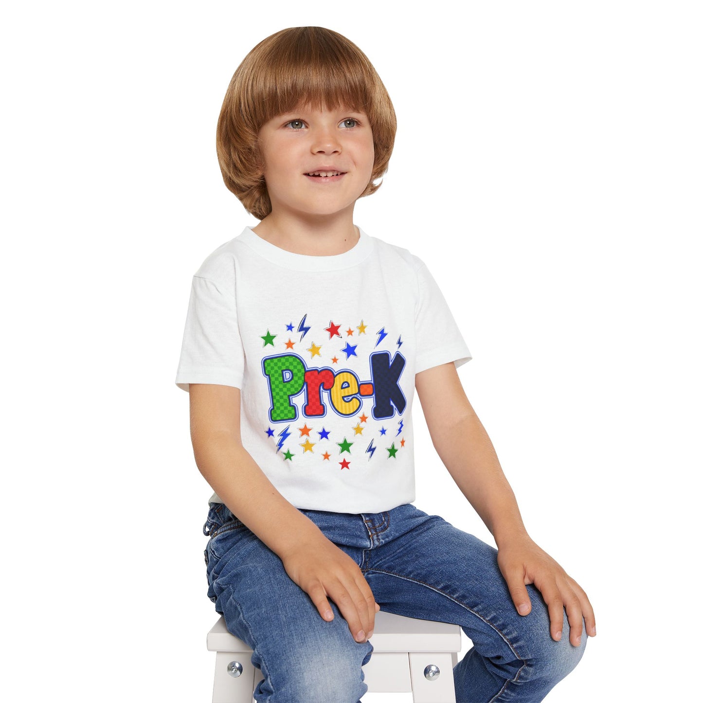 Pre-K Toddler T-Shirt – Colorful Back-to-School Graphic Tee