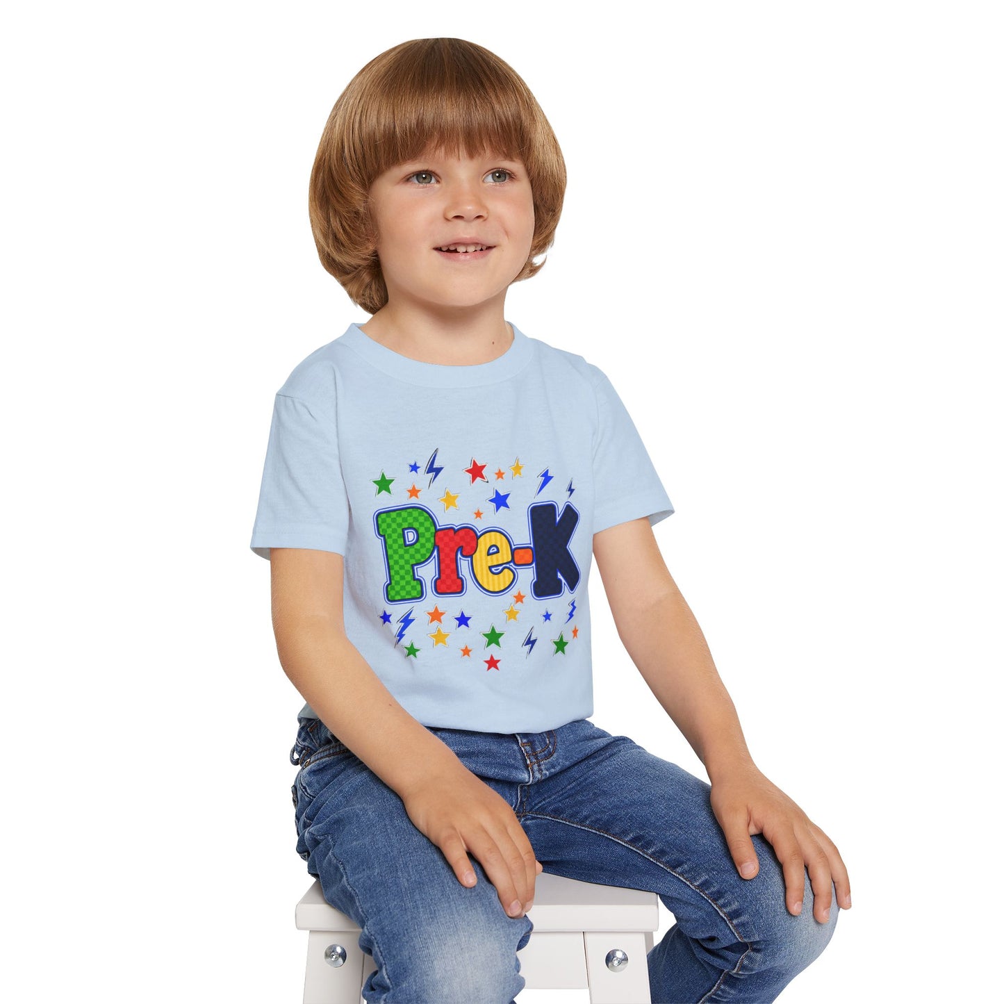 Pre-K Toddler T-Shirt – Colorful Back-to-School Graphic Tee