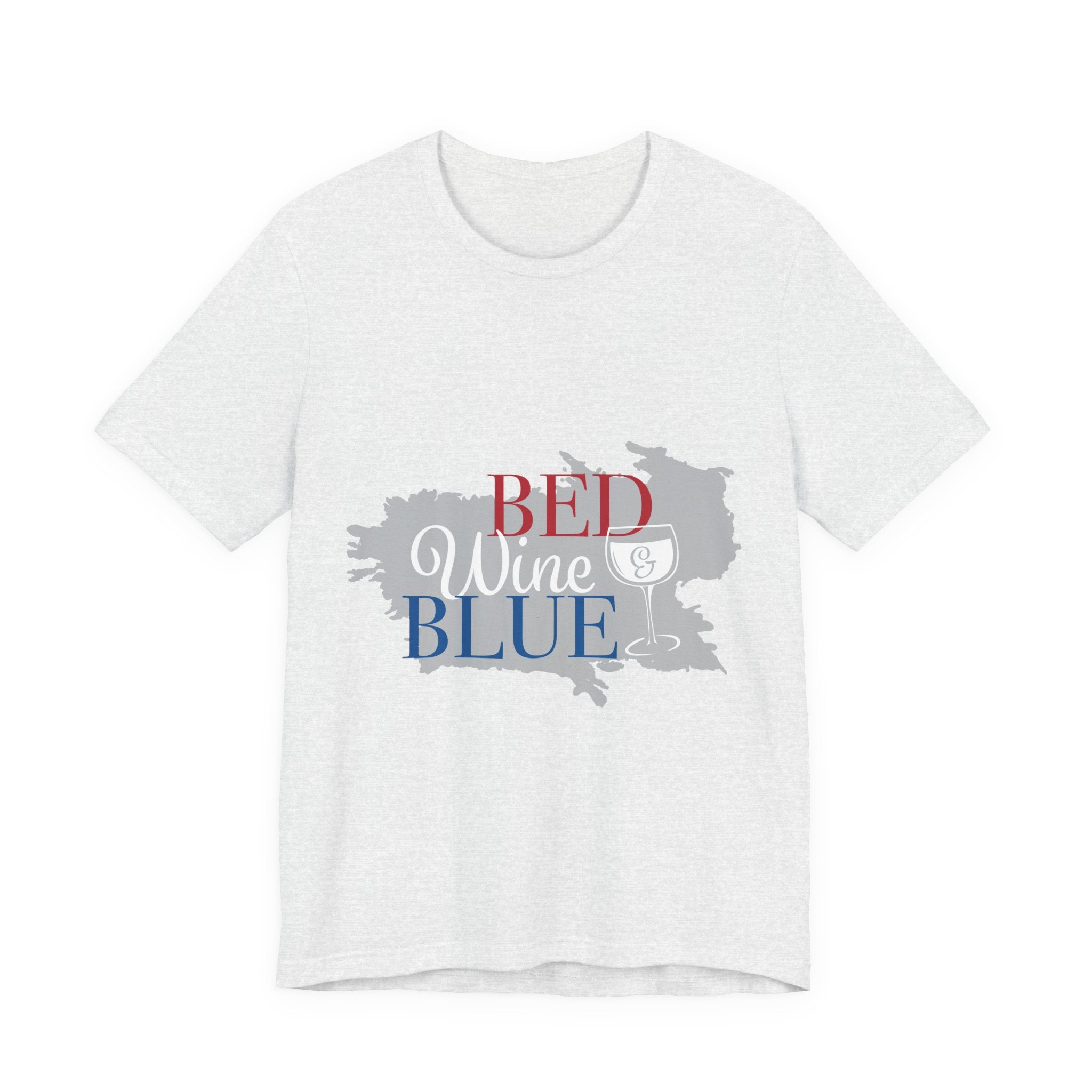 Patriotic Fourth of July Wine Lover T-Shirt