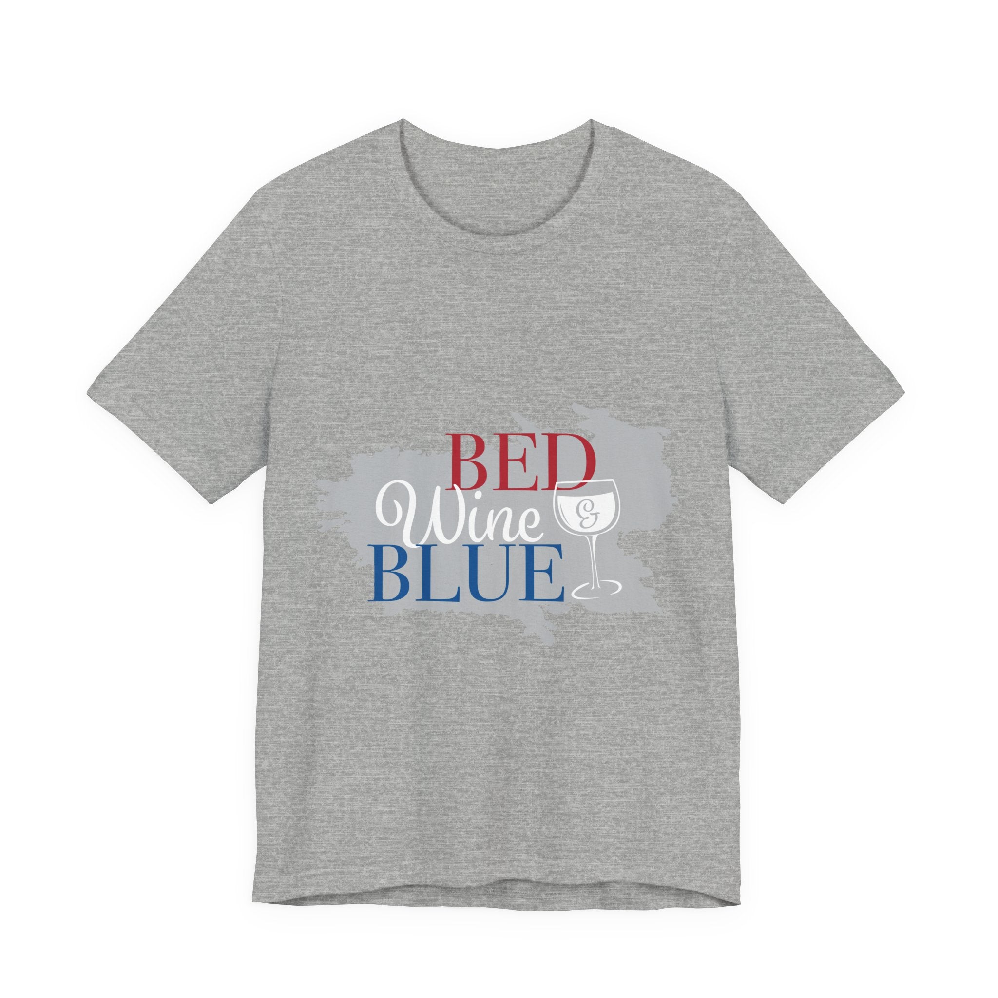 Patriotic Fourth of July Wine Lover T-Shirt