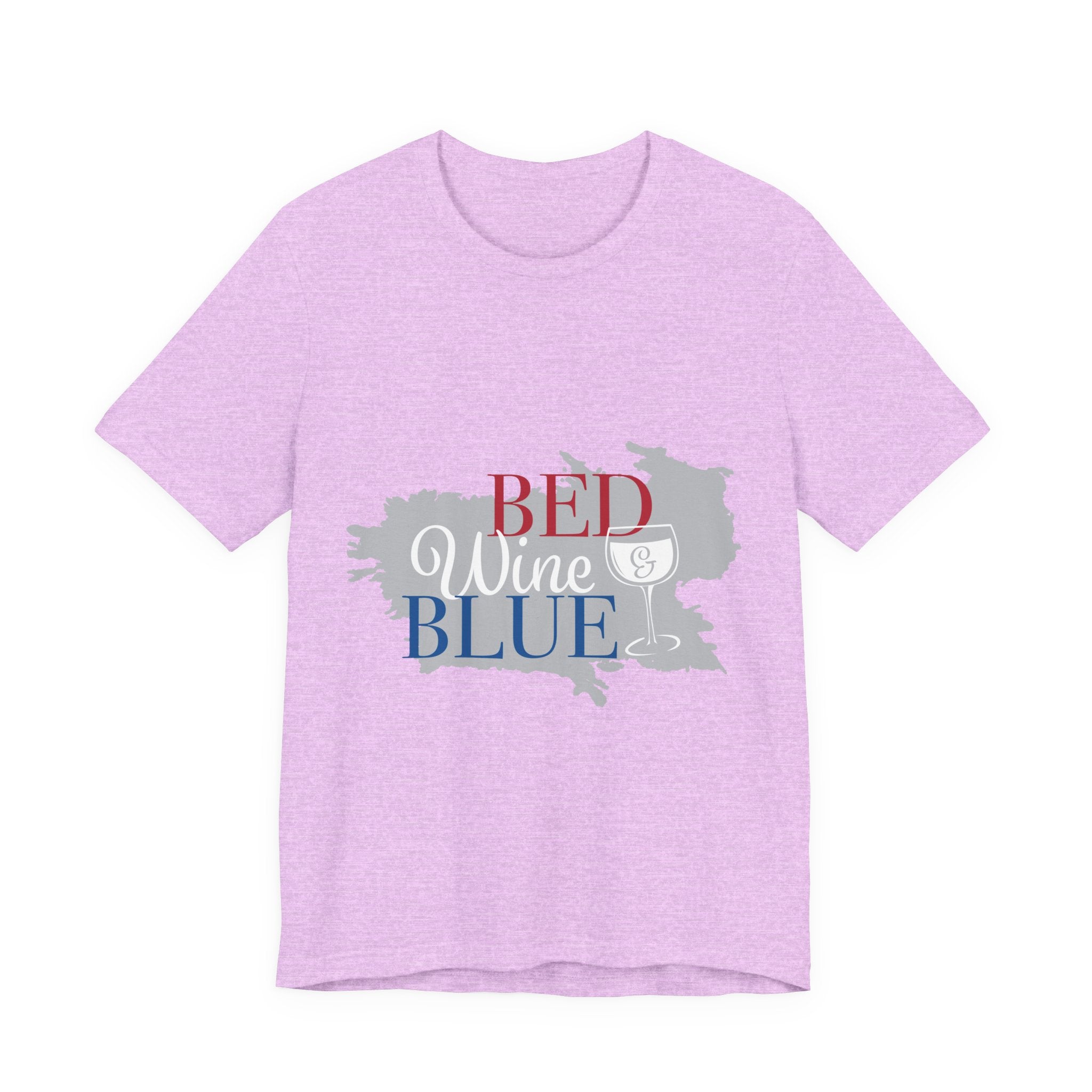 Patriotic Fourth of July Wine Lover T-Shirt