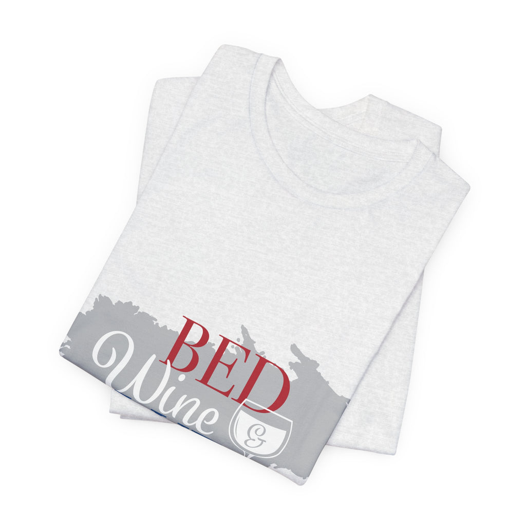 Patriotic Fourth of July Wine Lover T-Shirt