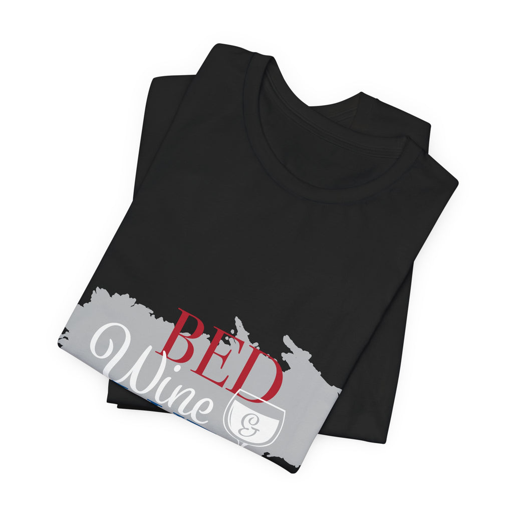 Patriotic Fourth of July Wine Lover T-Shirt
